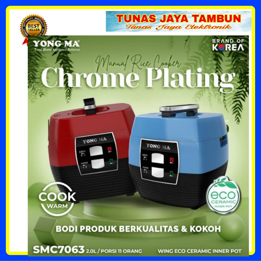 MAGIC COM YONG MA SMC 7063 / MAGIC COM YONG MA 2 LITER / YONG MA MAGIC COM 1 LITER SMC 7063