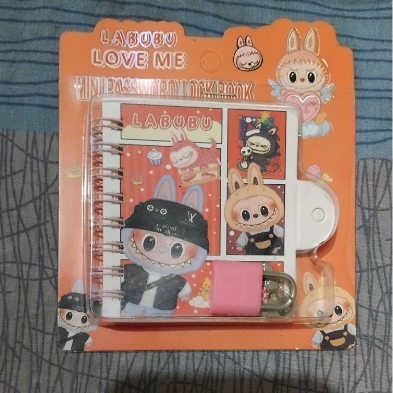 

Buku Diary / notebook Mini Labubu dengan Gembok dan Kunci