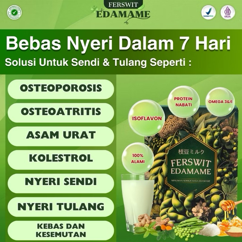 

Susu Kedelai Bubuk Premium Asli Jepang | Ferswit Edamame Susu Kedelai Bubuk