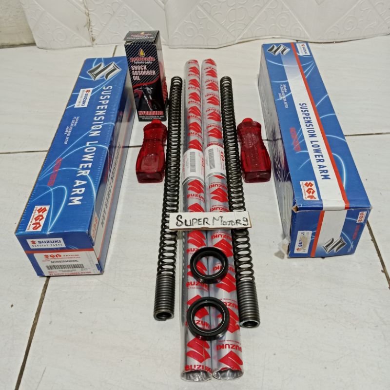 Shock+Per+Sil Oli Shock Depan Suzuki Satria Fu 150 Satria Fu Satria Fu 1Set Shock+Per+Sil Oli Shock