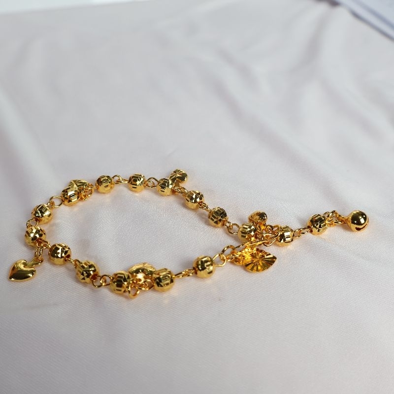 Nakah - Gelang Xuping Lapis Emas 24 Karat Mirip Aslinya 41722