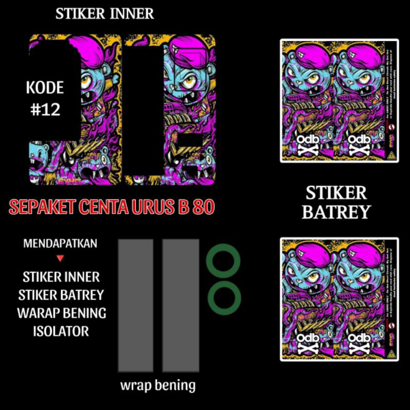 

STIKER LAMINASI DOFF GLOSY BE 8 O SESUAI GAMBAR