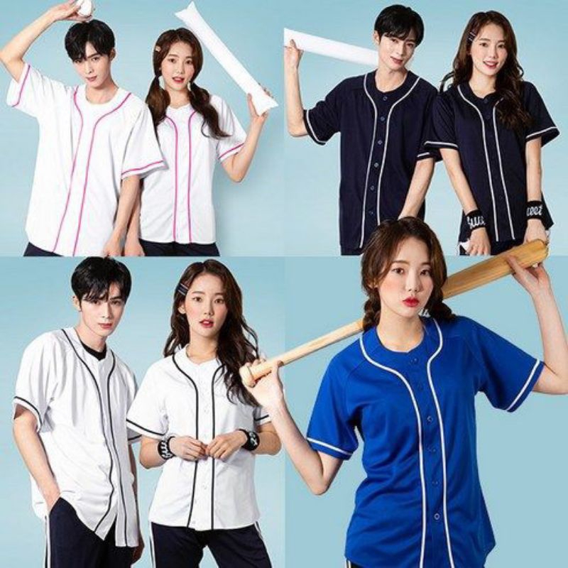 Kaos Jersey Baseball polos variasi baseball polos Cod