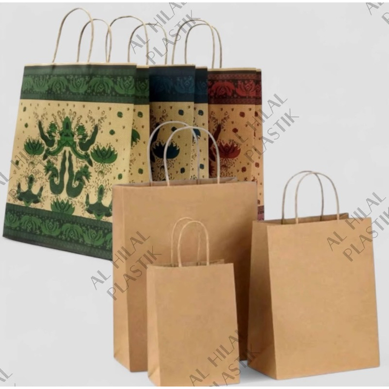 

Paper Bag / Goodie Bag / Shopping Bag Isi 10 pcs