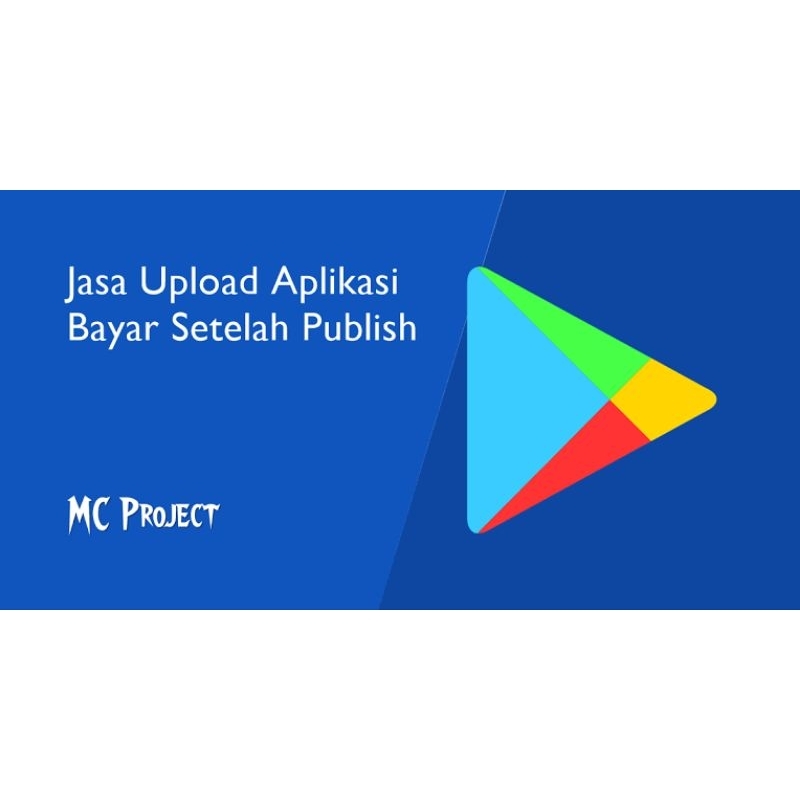 Jasa Upload Aplikasi apk playstore Cepat dan murah di shopee