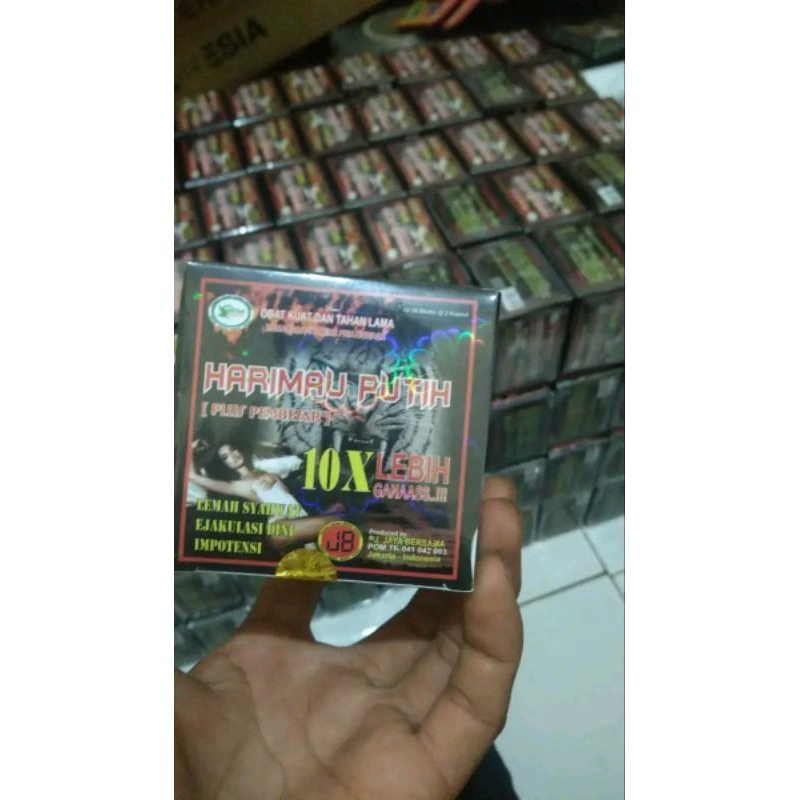 kapsul harimau putih