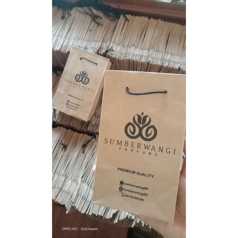 

paperbag custom 100ml 9x5x15