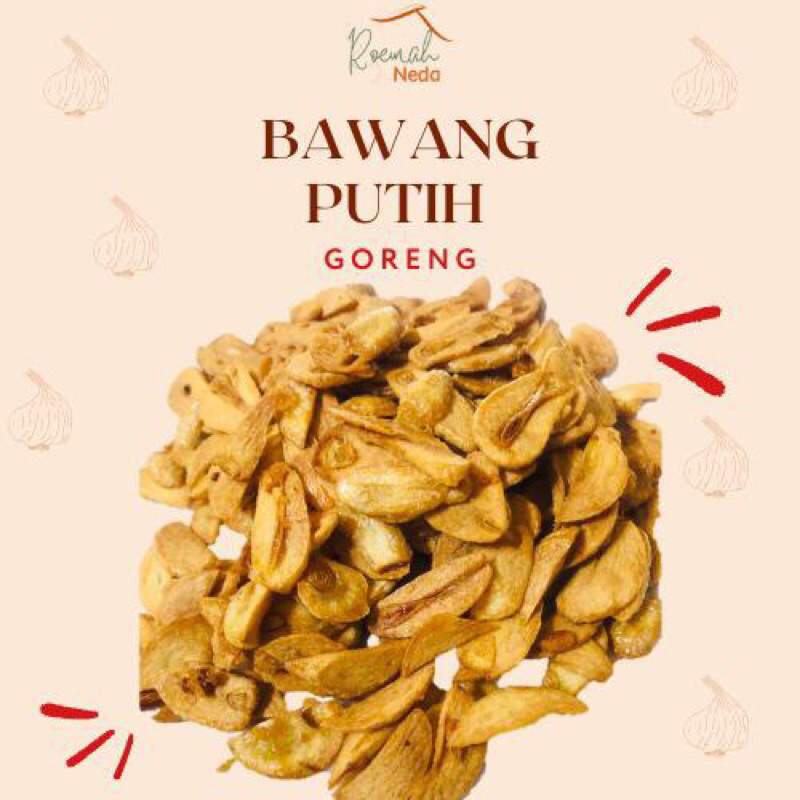 

Bawang Putih Goreng / 150gr