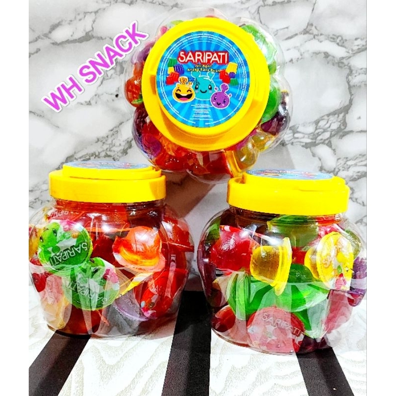 

Jelly Toples Aneka Rasa 1 toples isi 500gram