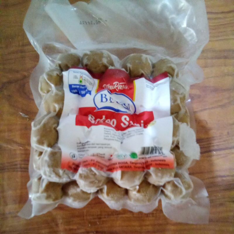 

Bakso sapi ribu rasa 50 biji 680 gr