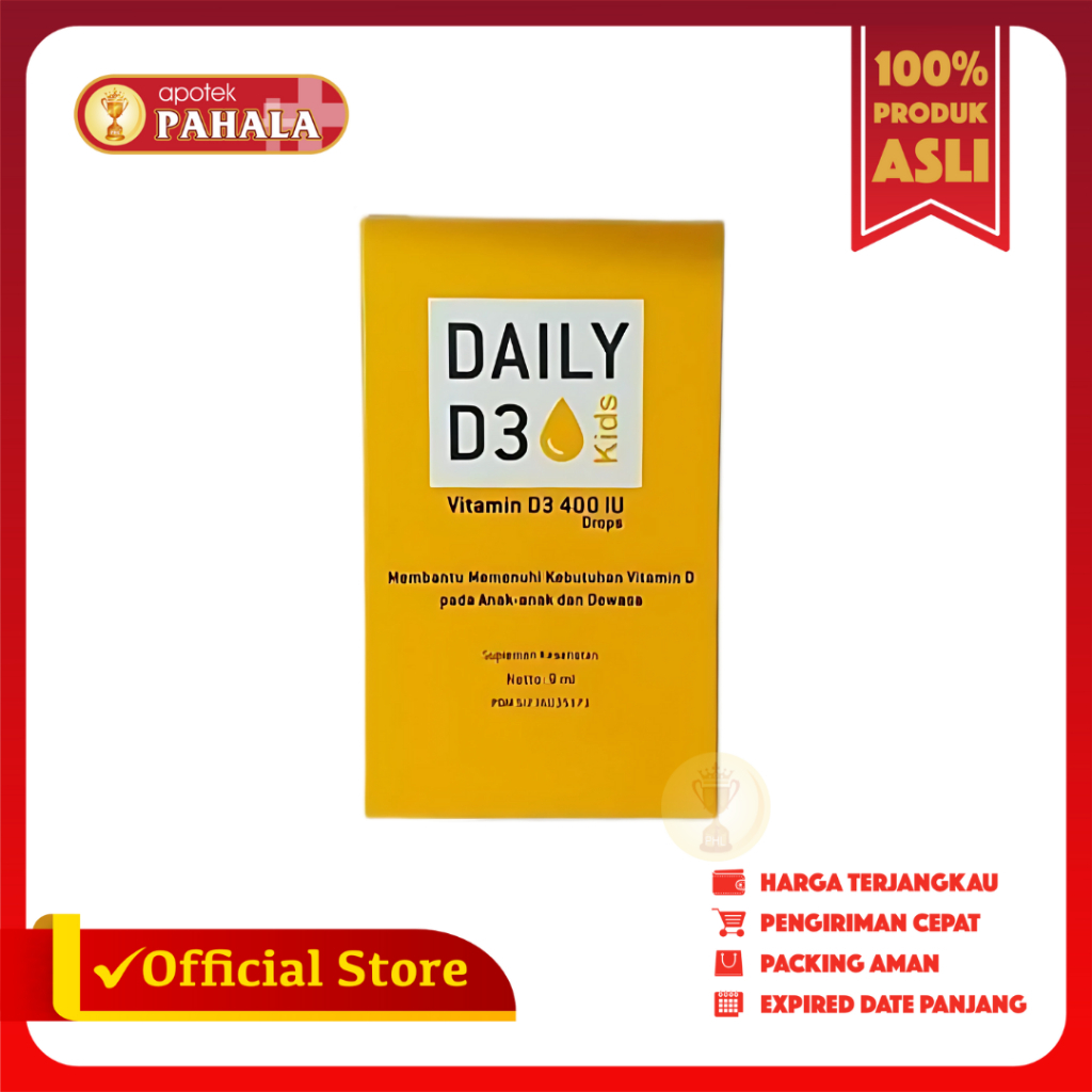 Daily D3 Kids Vitamin 400 IU Drop