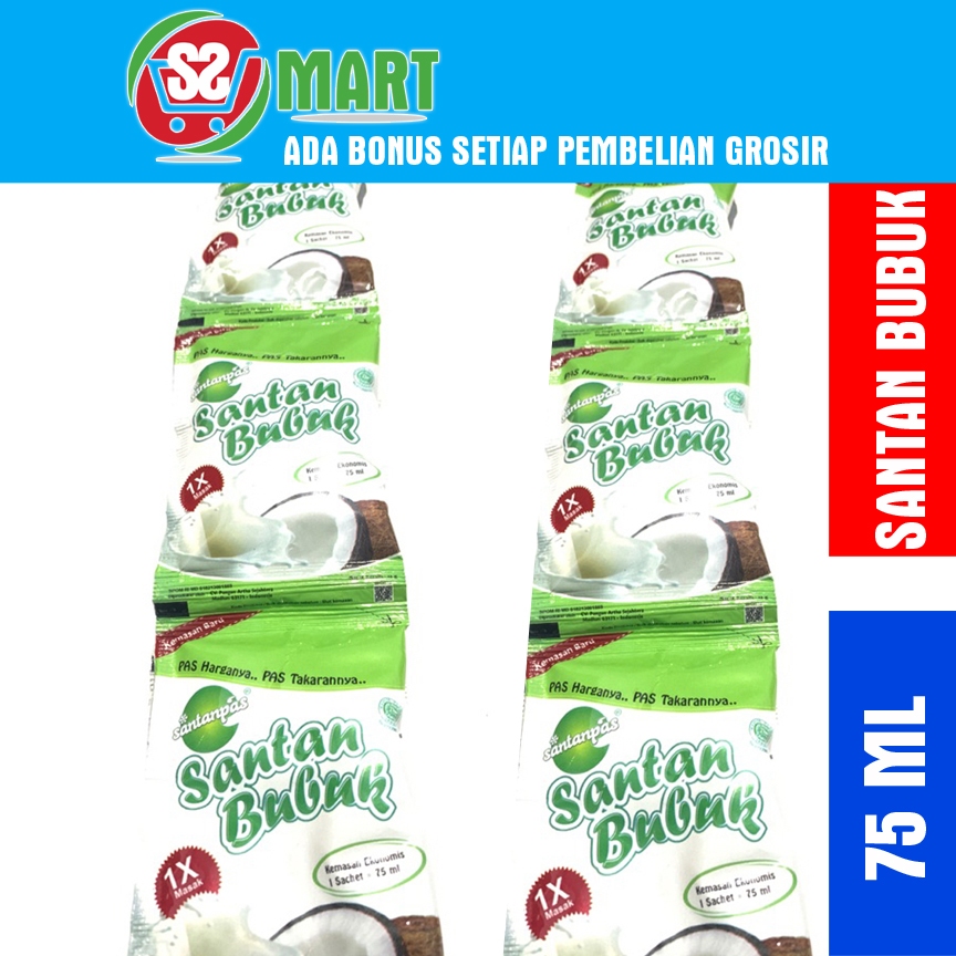 

santan bubuk santan pas SANTAN BUBUK SANTAN PAS 75ML