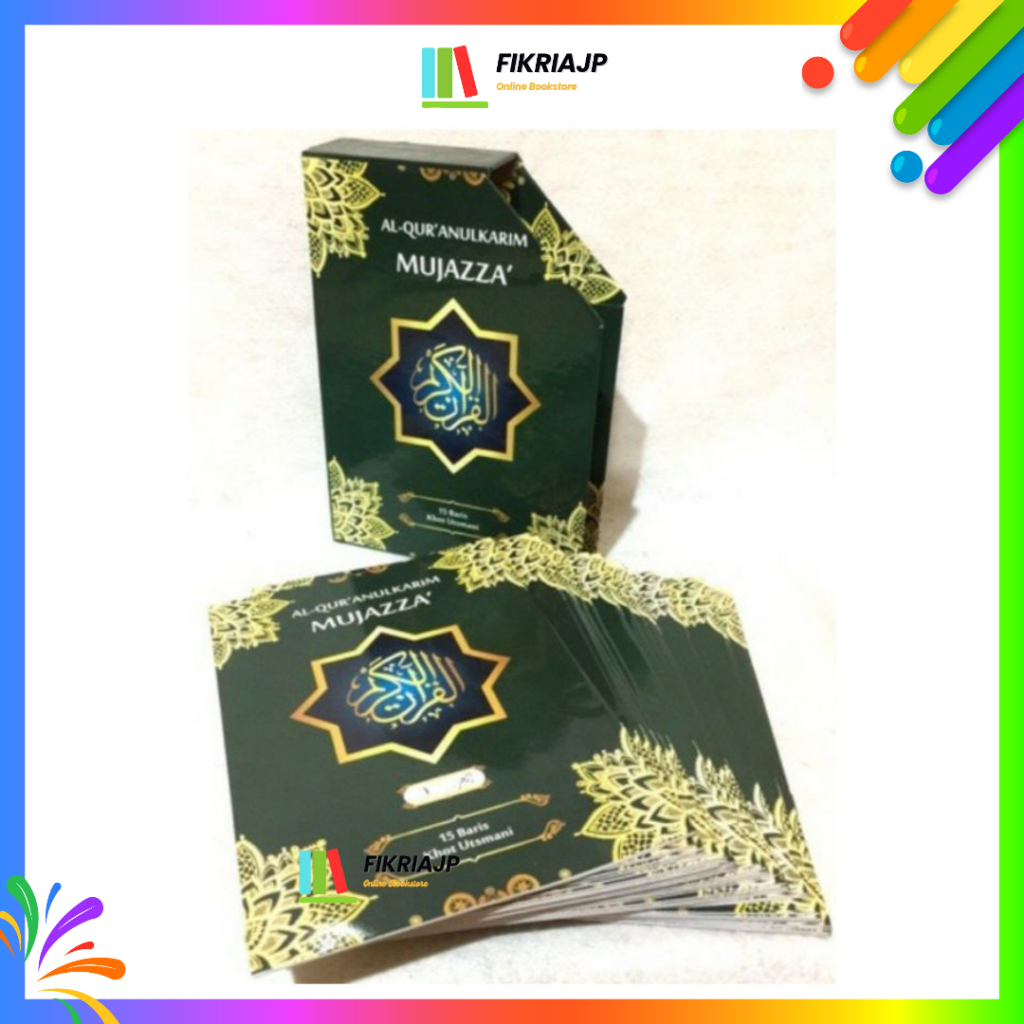 Al-Qur'an Mujazza Per Juz Khat Utsmani 15 Baris Ukuran Besar A4