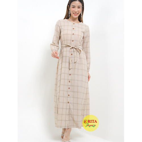 Expand Izzati Dress 006.55649.80 Gamis Wanita Pakaian Wanita Fashion Wanita Terbaru Promo