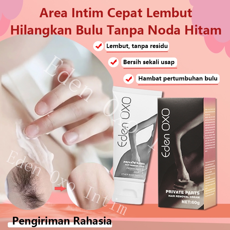[Promo] Krim Penghilang Bulu Miss V TERLARIS  Hair Removal Cepat & Nyaman 60g - Gunakan Voucher