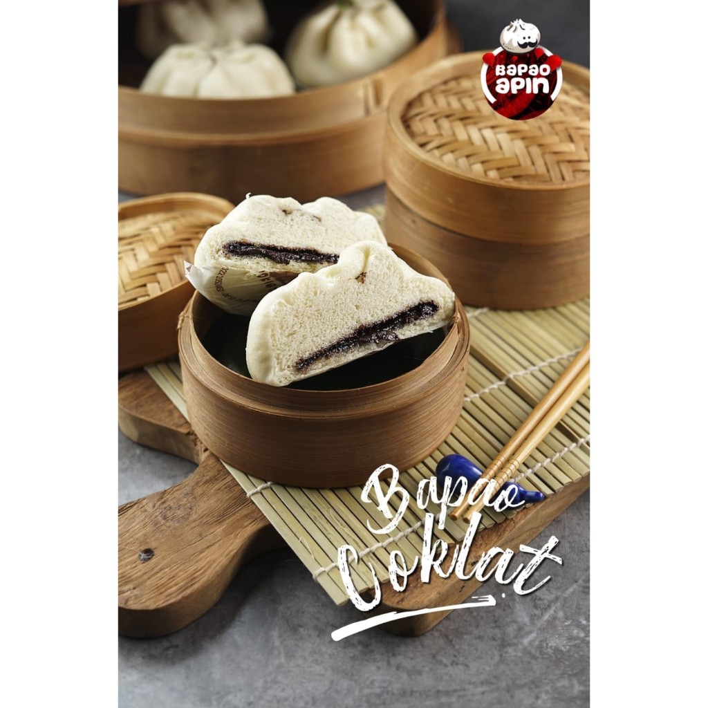 

Bapau Apin Bapau Cokelat Besar oleh oleh jajanan bandung