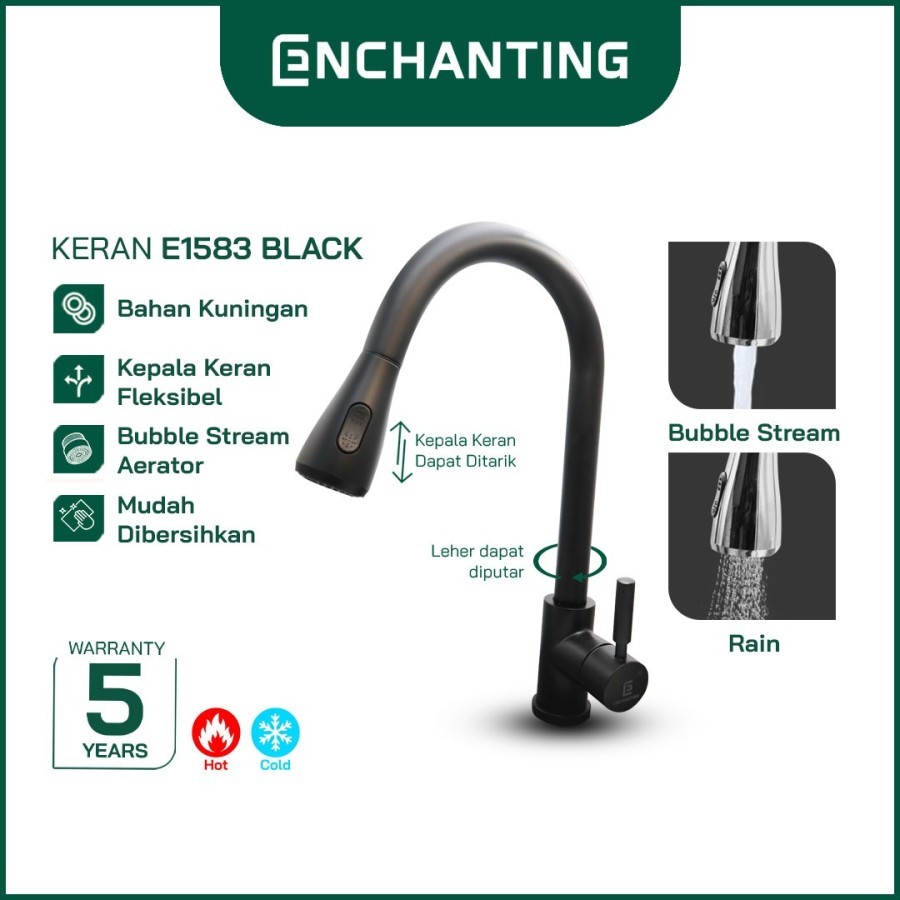 Keran Dapur Angsa Fleksibel Europe Enchanting E1583
