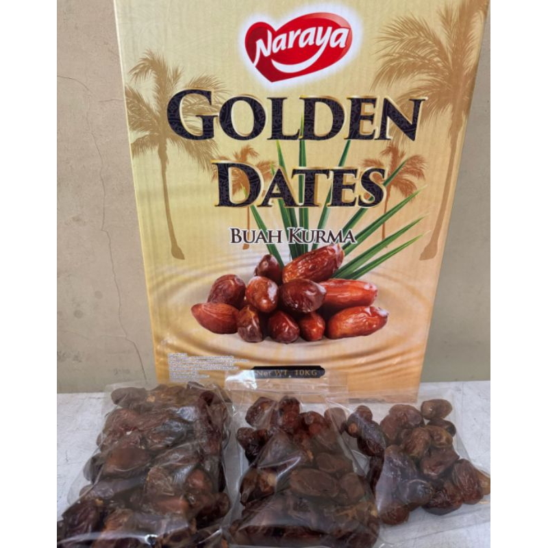 

Kurma Naraya Golden Dates kemasan 1kg