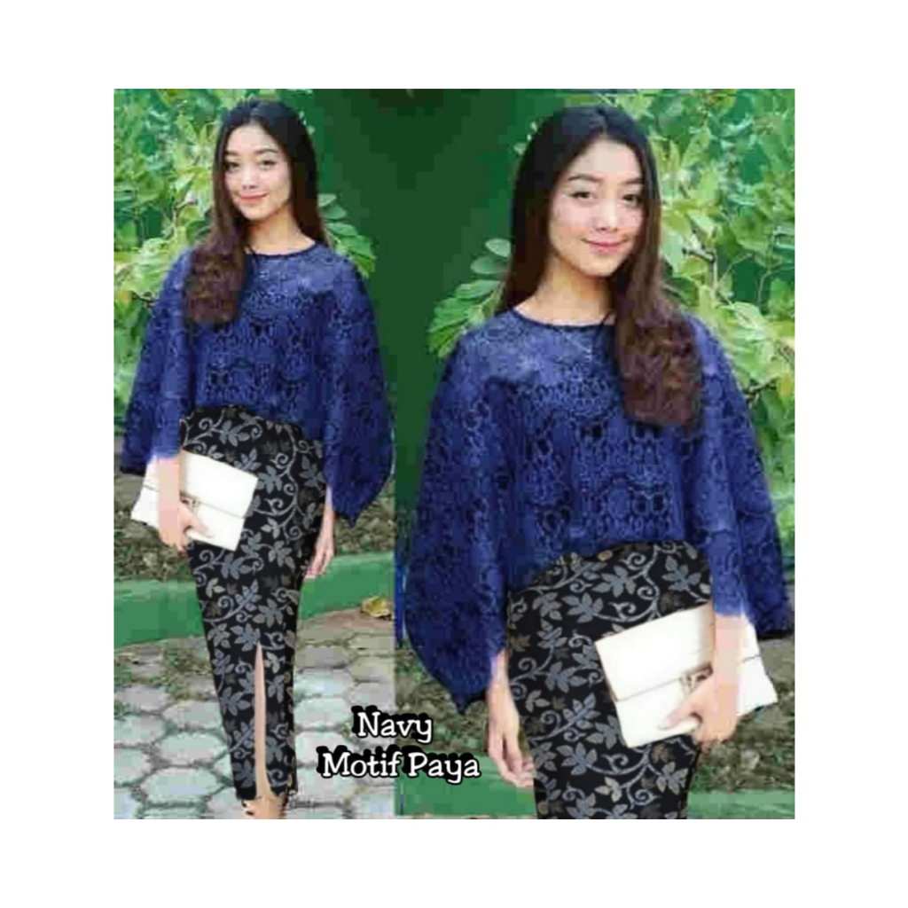 Setelan Baju Kebaya Wisuda Modern Hijab Kebaya Kondangan Brokat Mewah Baju Brukat Kondangan Rok Bati