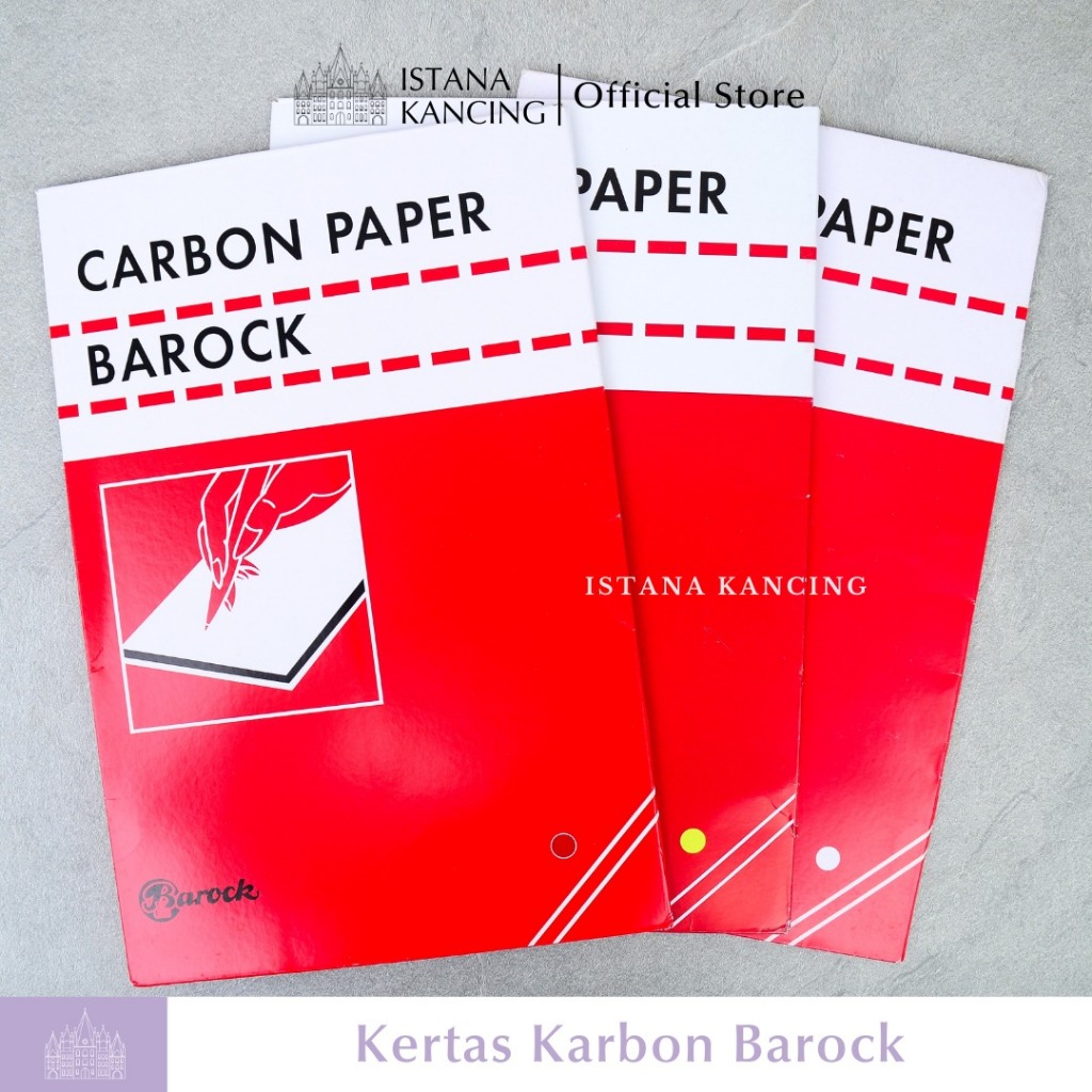 Kertas Karbon Jahit Merek Barok SATUAN | Barock Carbon Paper | Istanakancing.id