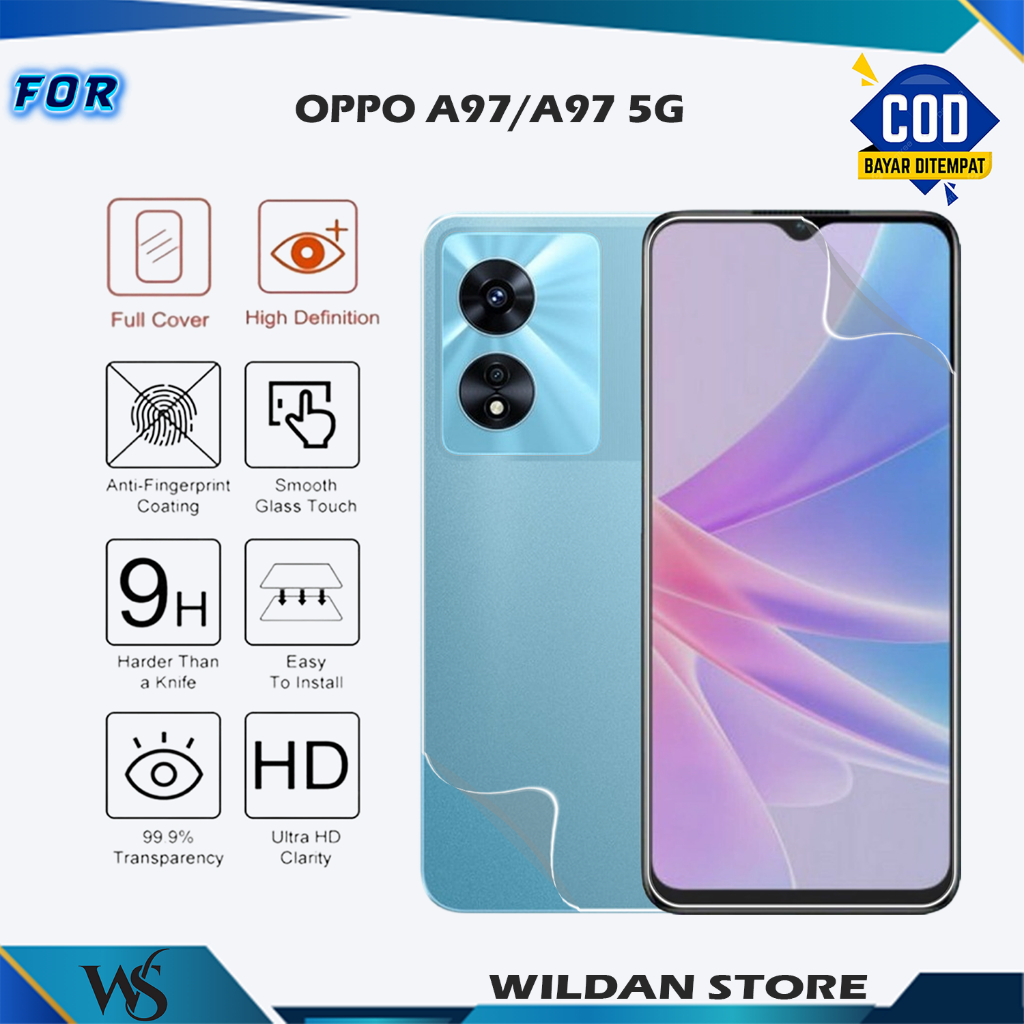 Antigores Hydrogel Film for Oppo A97/A97 5G Screen Protector Film
