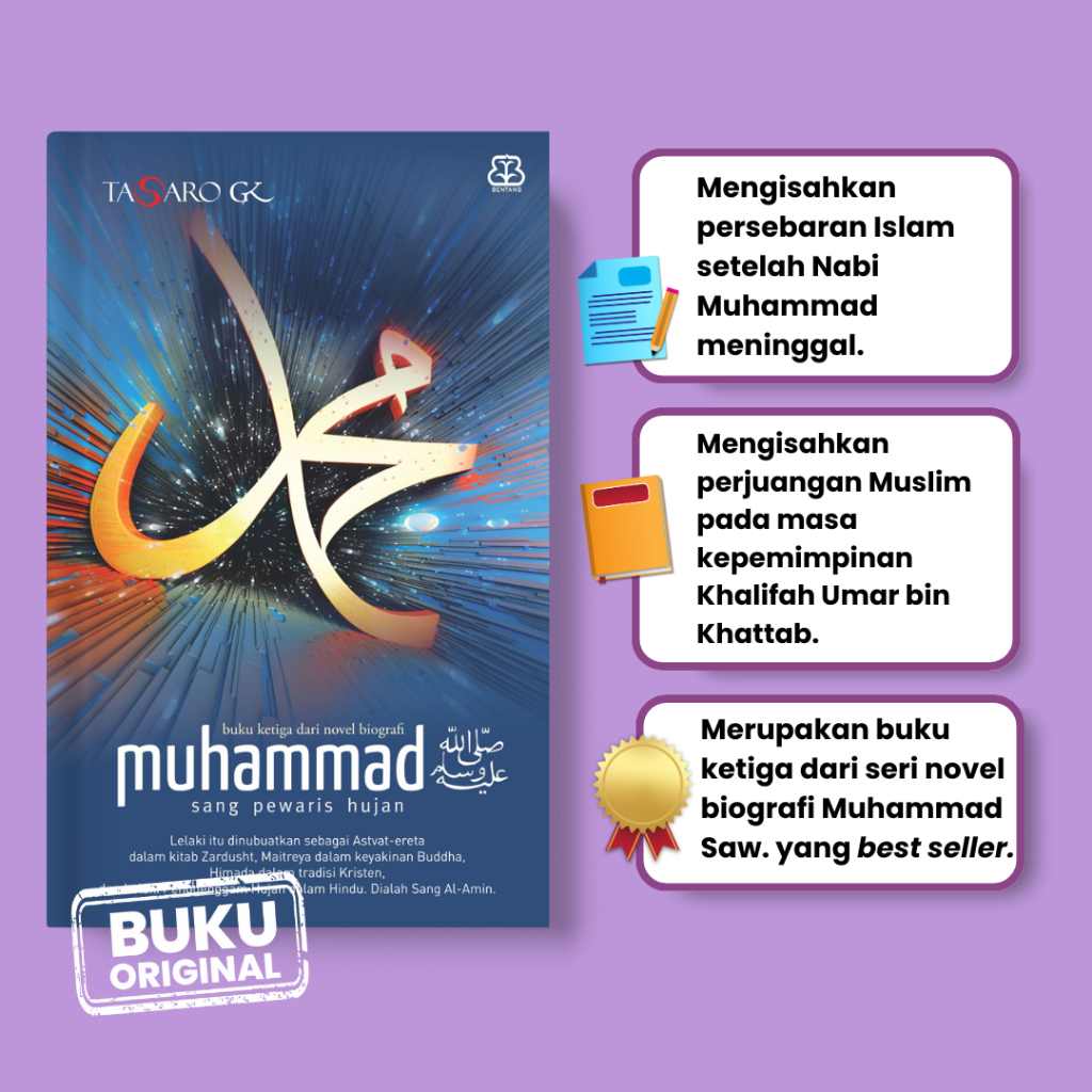 [Mizan Surabaya] Muhammad: Sang Pewaris Hujan - Tasaro GK