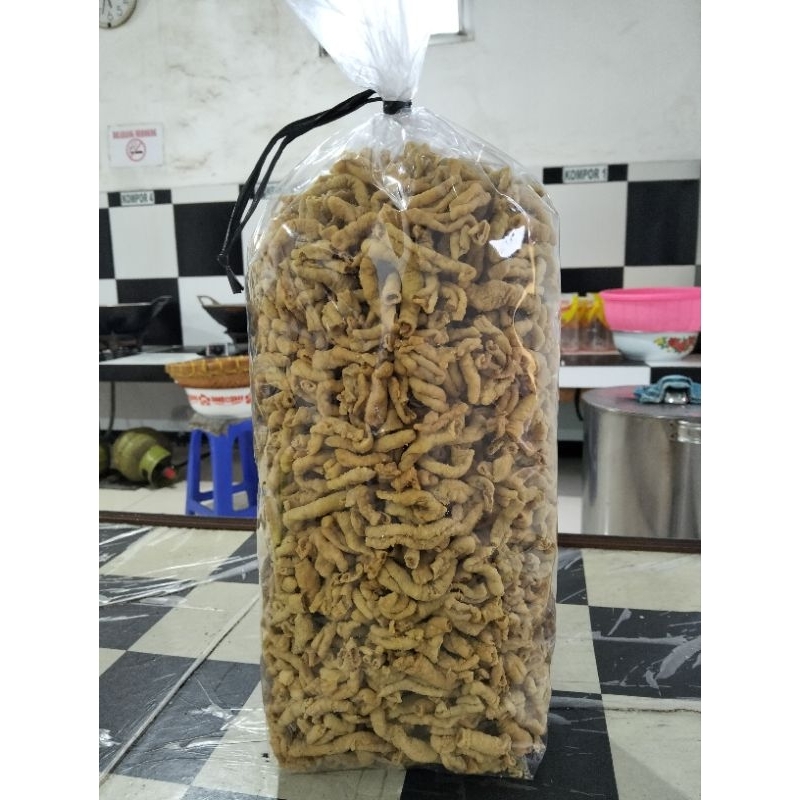 

Cemilan Kripik Usus Crispy Midic Wonogiri 2 Kg