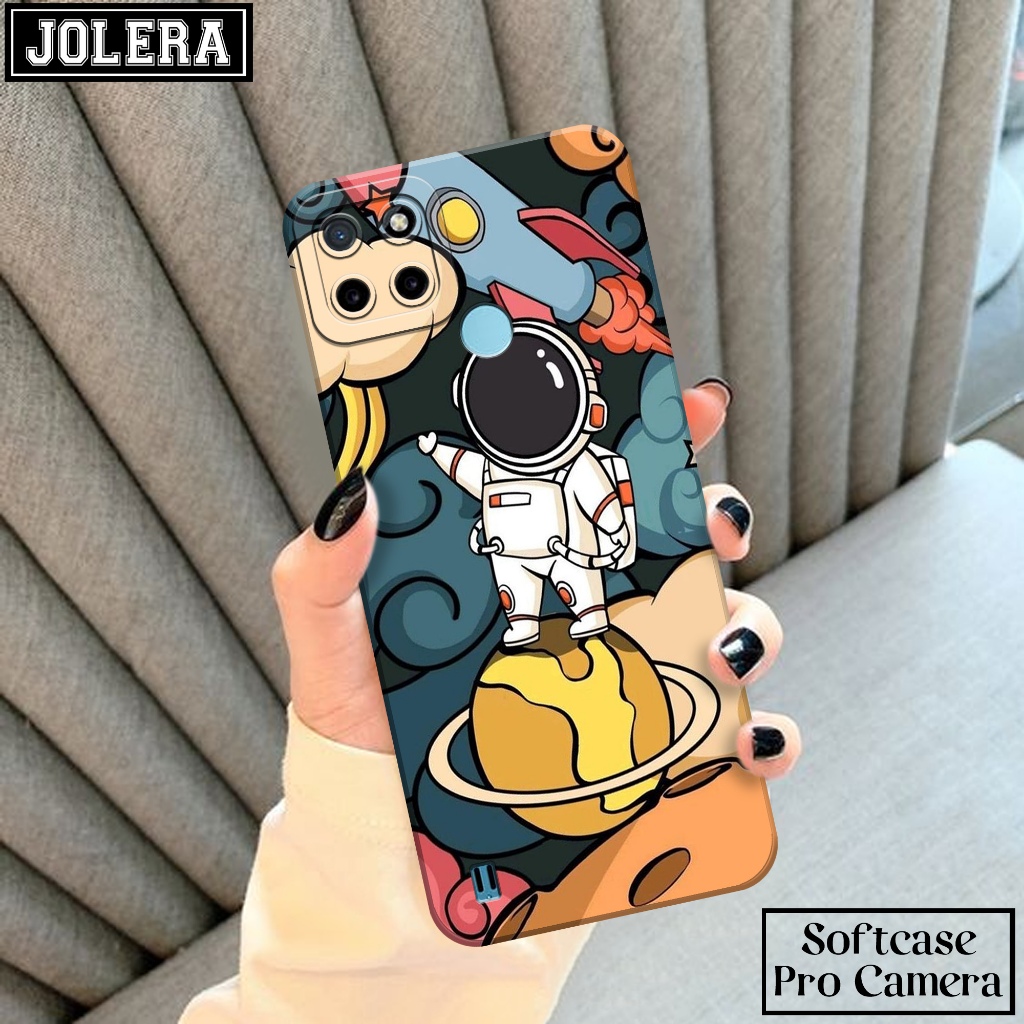 Case Hp Softcase REALME C21Y - Case Hp REALME C21Y - Silikon Hp REALME C21Y - Motif Cartoon Keren - 