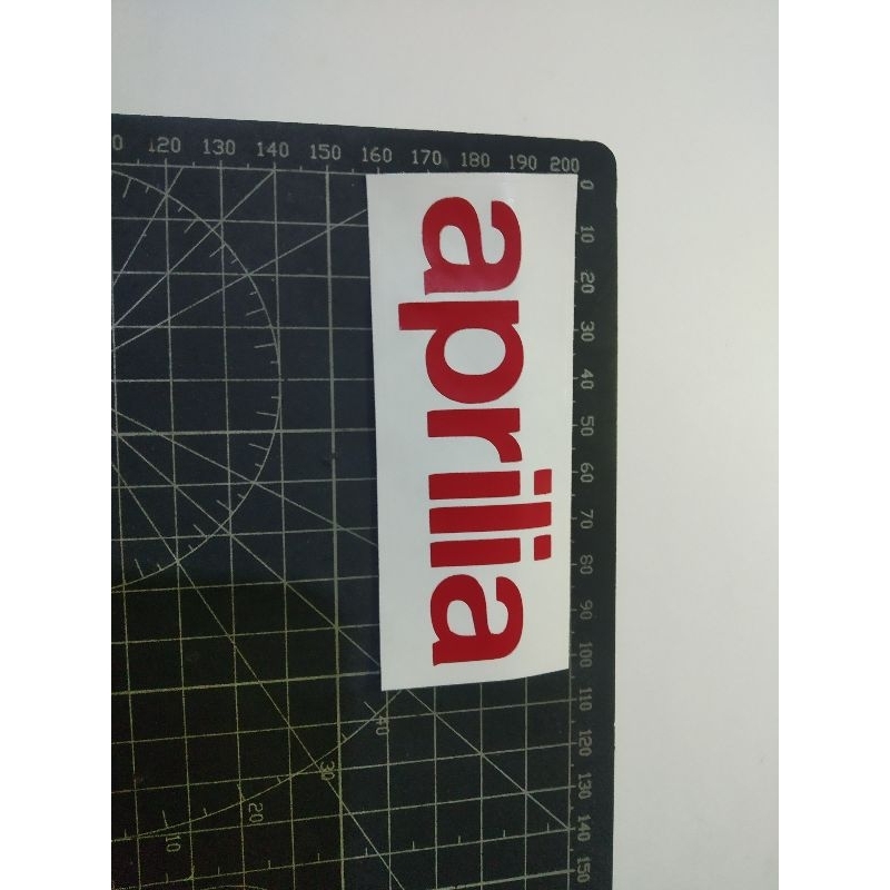 

stiker cutting aprilia