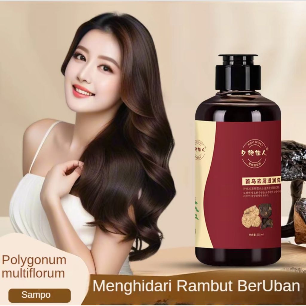 ShampoUban Herbal Penghilang Uban Polygonum
