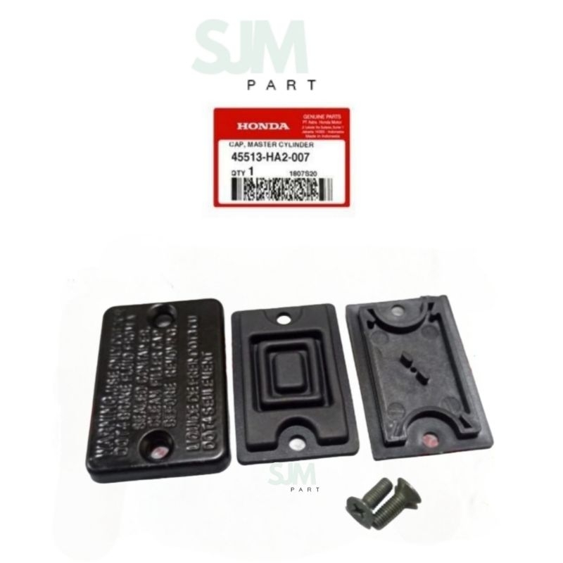CAP MASTER CYLINDER TUTUP MINYAK MASTER REM PLUS DIAGRAM KARET HONDA CB 150 CB150 R CBR 150 CBR150 R