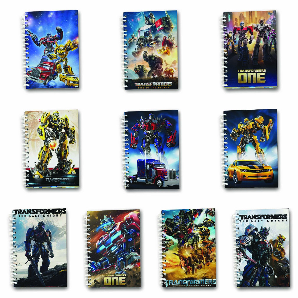 

Note Book Spiral Large (10 cm X 14 cm) Edisi Transformers / Notebook A6 Custom / Seminar Kit Surabaya