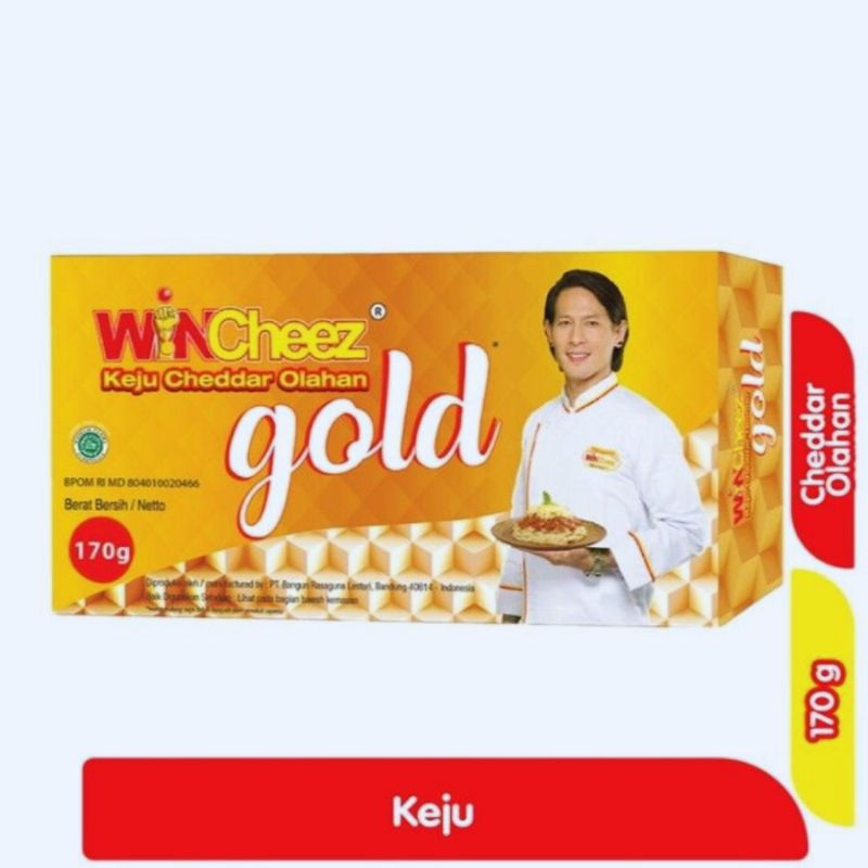 

wincheez gold keju cheddar olahan 170gr