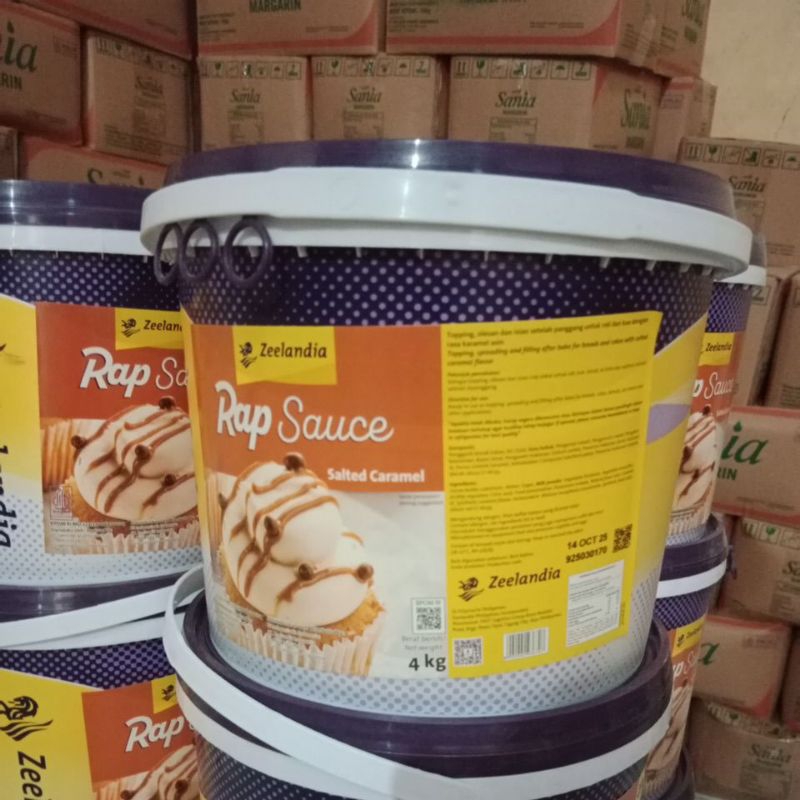 

zeelandia rap sauce salted caramel 4 kg / pail