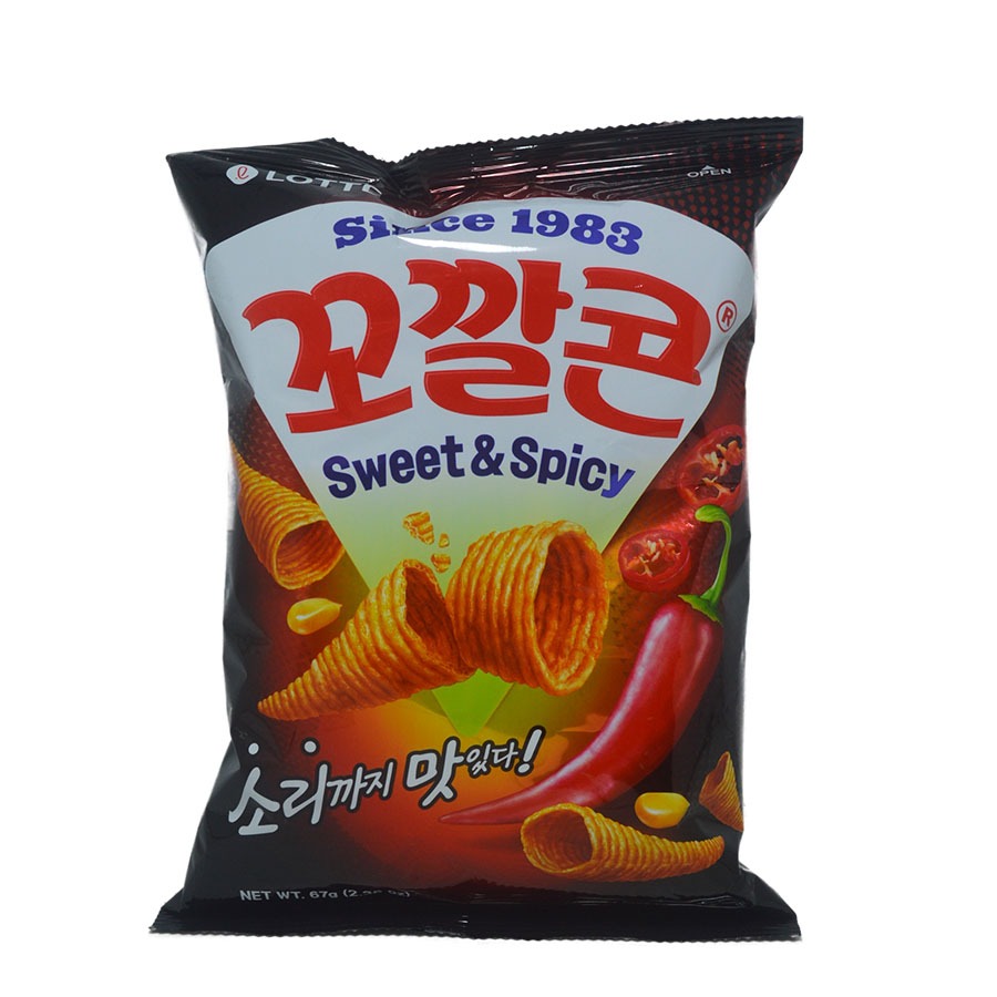

LOTTE KOKKAL CORN SWEET & SPICY 67 G
