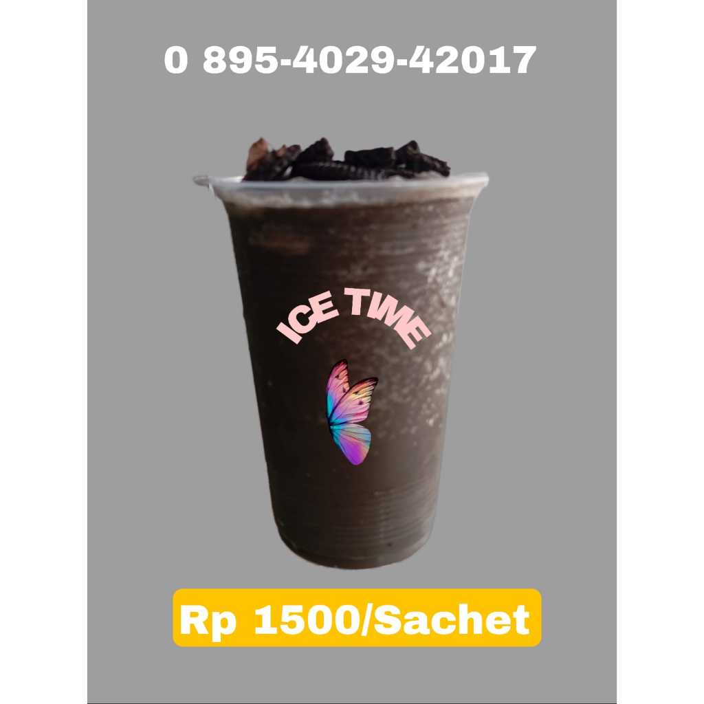 

Bubuk minuman dengan variasi rasanya banyak-15 gram per sachet