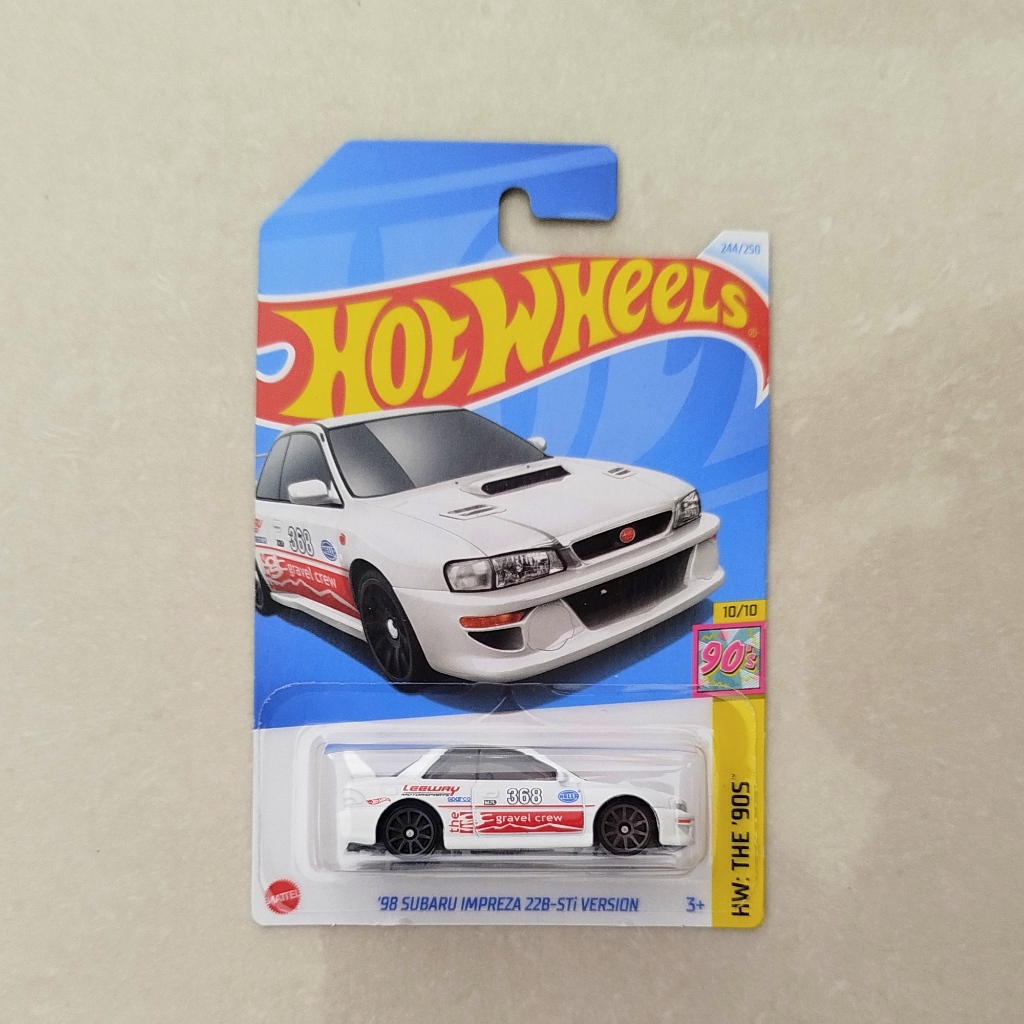 Hot Wheels 98 Subaru Impreza 22B-STi Version