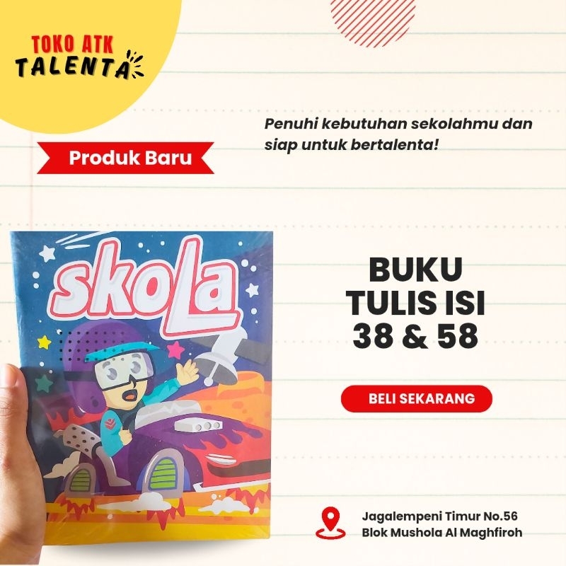

BUKU TULIS ISI 38 DAN 58