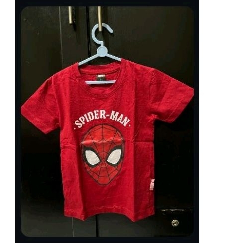 Baju anak laki-laki Marvel X Nevada Spiderman size S PL