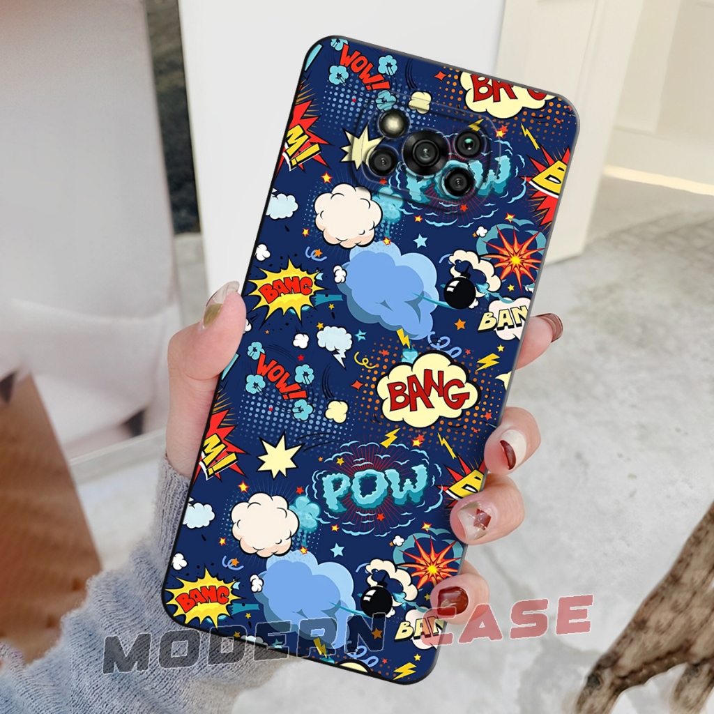 Softcase Hp Poco X3 / X3 NFC / X3 PRO Case Murah Silikon TPU Case Murah Case Fusion Aksesoris Hp Fas