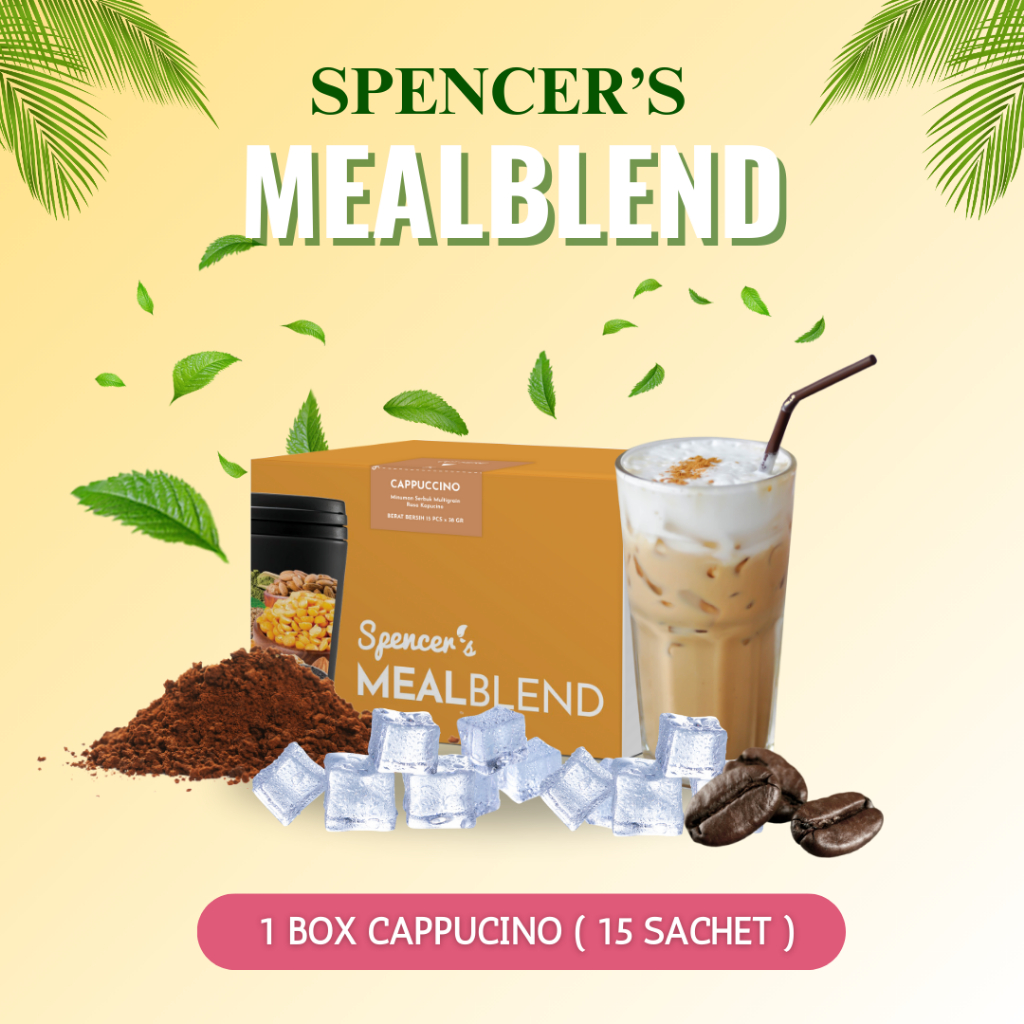 

[PROMO] Spencers Mealblend Cappucino - Meal Replacement Diet Ampuh Langsing Alami Aman Original BPOM