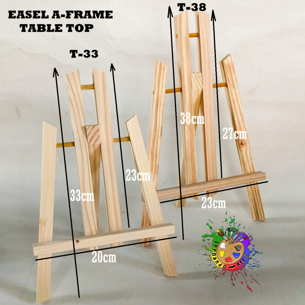 

EASEL A-FRAME TABLE TOP / Easel Kanvas Meja