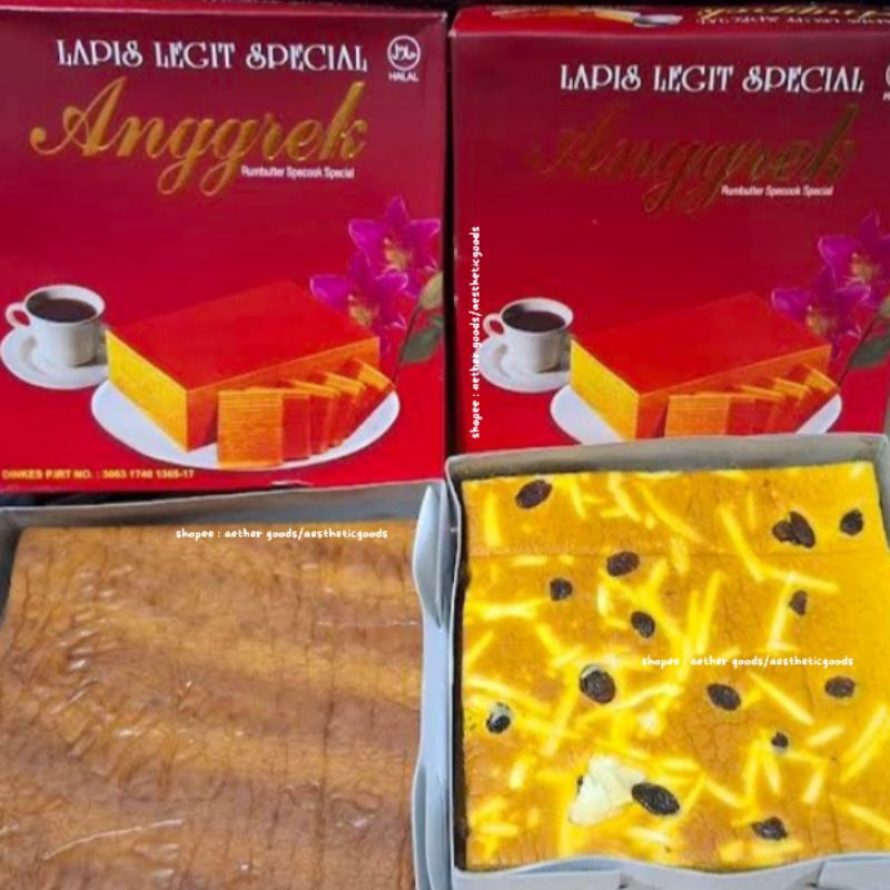 

Lapis Legit Anggrek Palmerah & Brownies