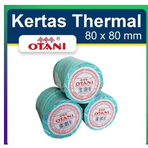 

Kertas Thermal Otani struk kasir grosir dan harga murah 80x80 core kecil thermal