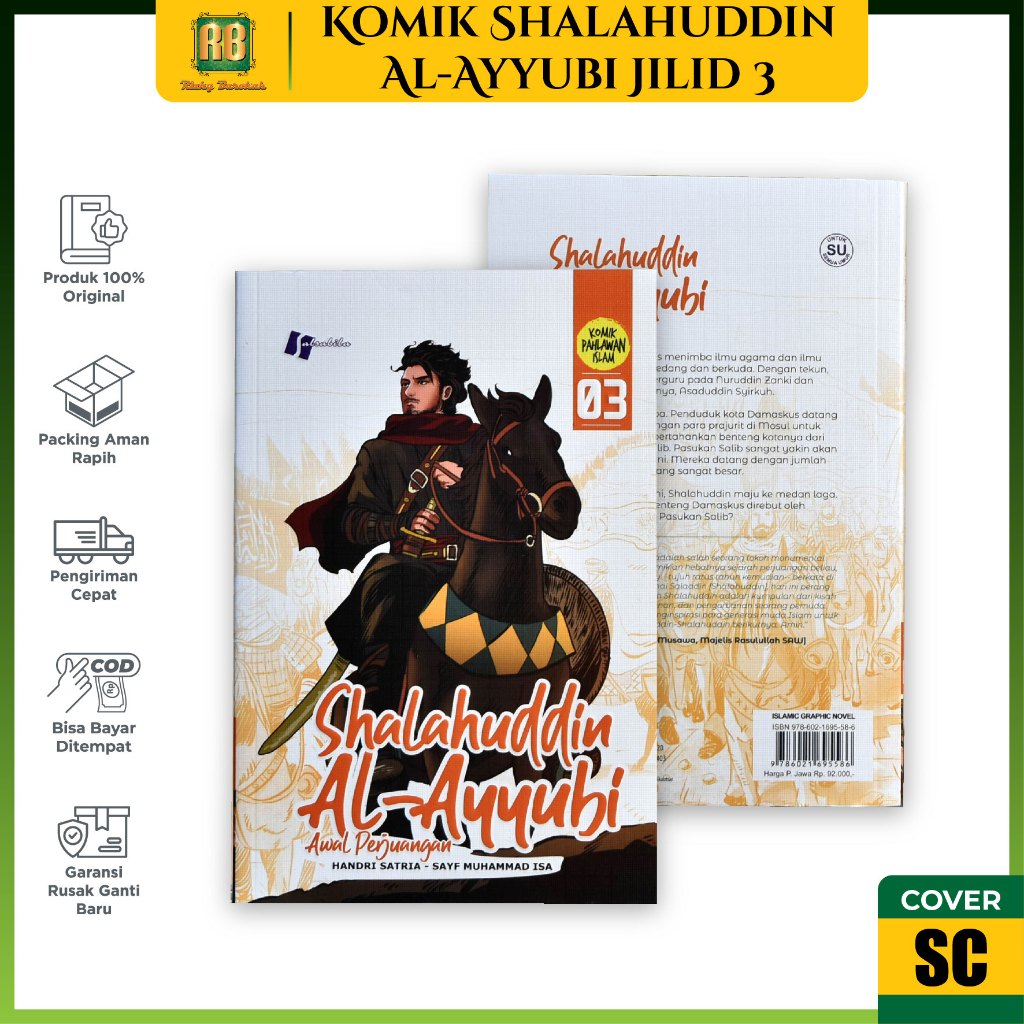 Komik Shalahuddin Al Ayyubi Seri/Jilid 03 - Handri Satria dan Sayf Muhammad ISa