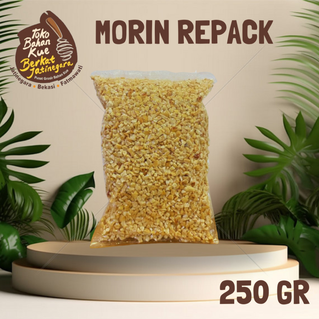 

KACANG SANGRAI MORIN REPACK 250 GR / TOPPING DICED PEANUT KACANG TANAH CINCANG