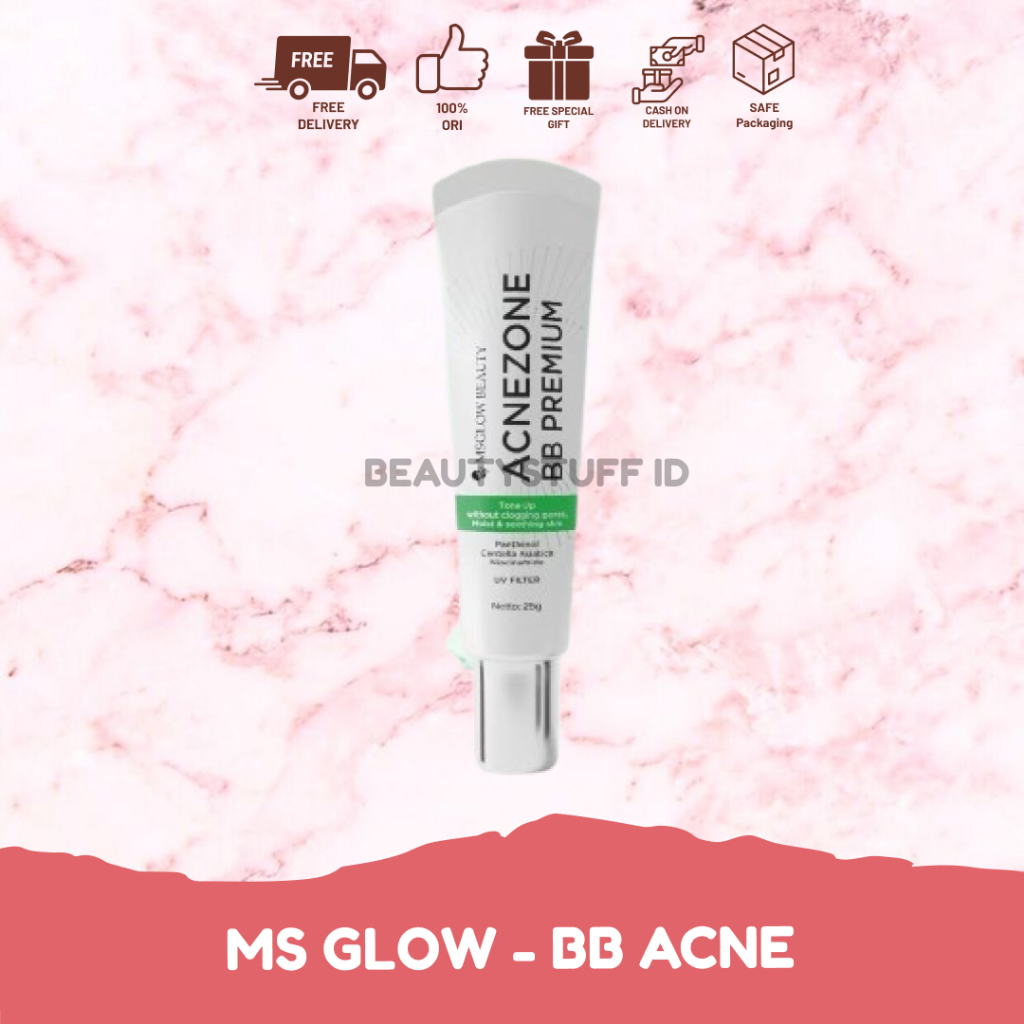 MS GLOW ACNE BB PREMIUM - BB CREAM ACNE MS GLOW