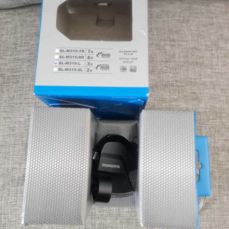 shifter shimano altus m315 3 speed 7 speed 8 speed pengganti m310