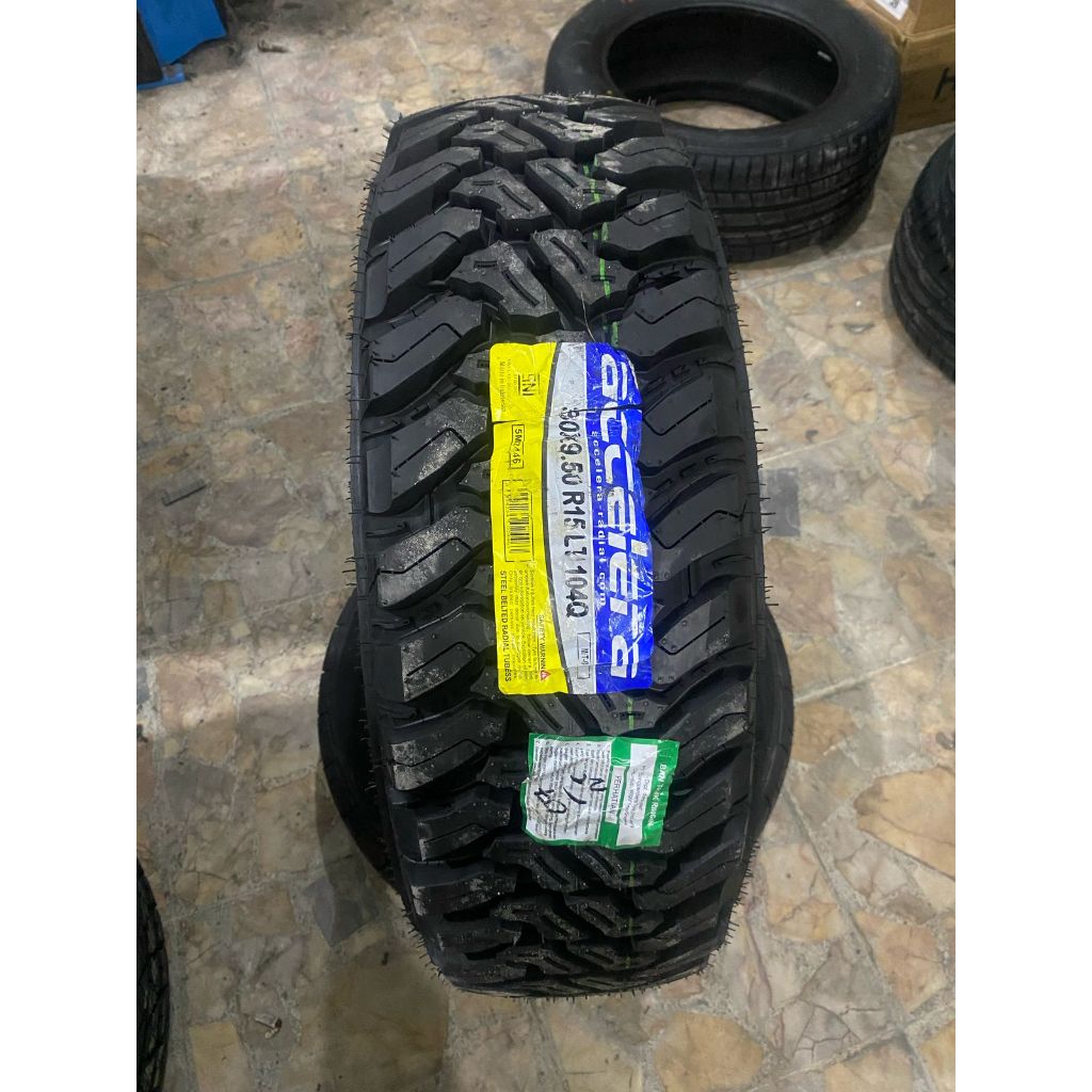 Ban Mobil Offroad Cangkul Ring 15 30X9,5R15 Accelera MT01 Terbaru Taft,Jimny,Katana