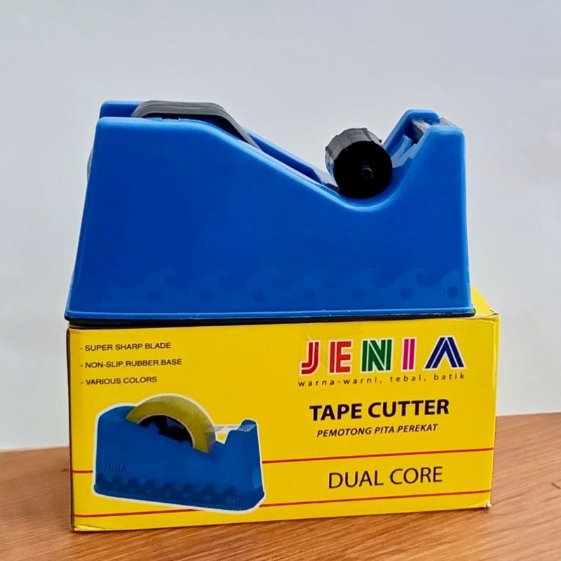 

Tape Cutter JENIA Dual Core/Pemotong Pita Perekat/Pemotong Isolasi
